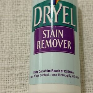 Dryel Stain Remover Bottle 1998 Procter & Gamble 4.4 oz NEW Vintage RARE